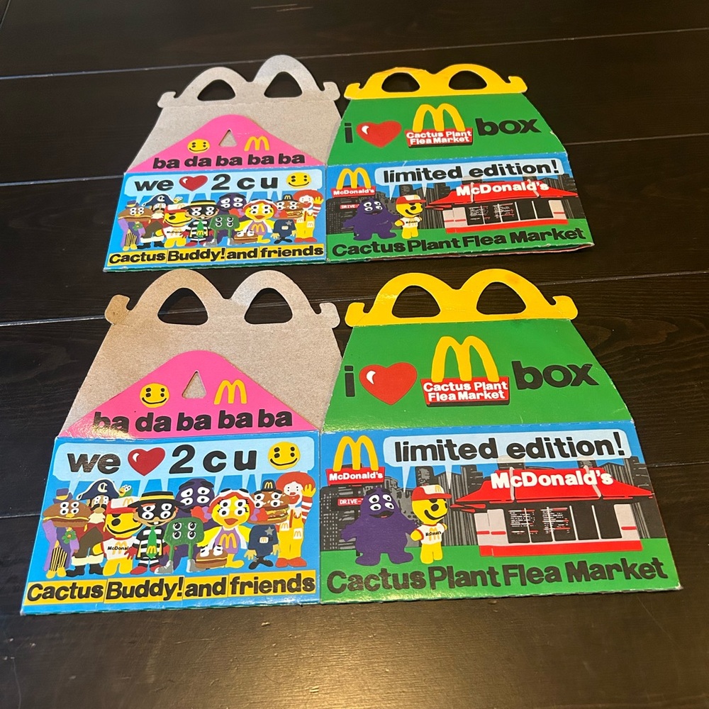 Cactus Plant Flea Market McDonald’s Boxes